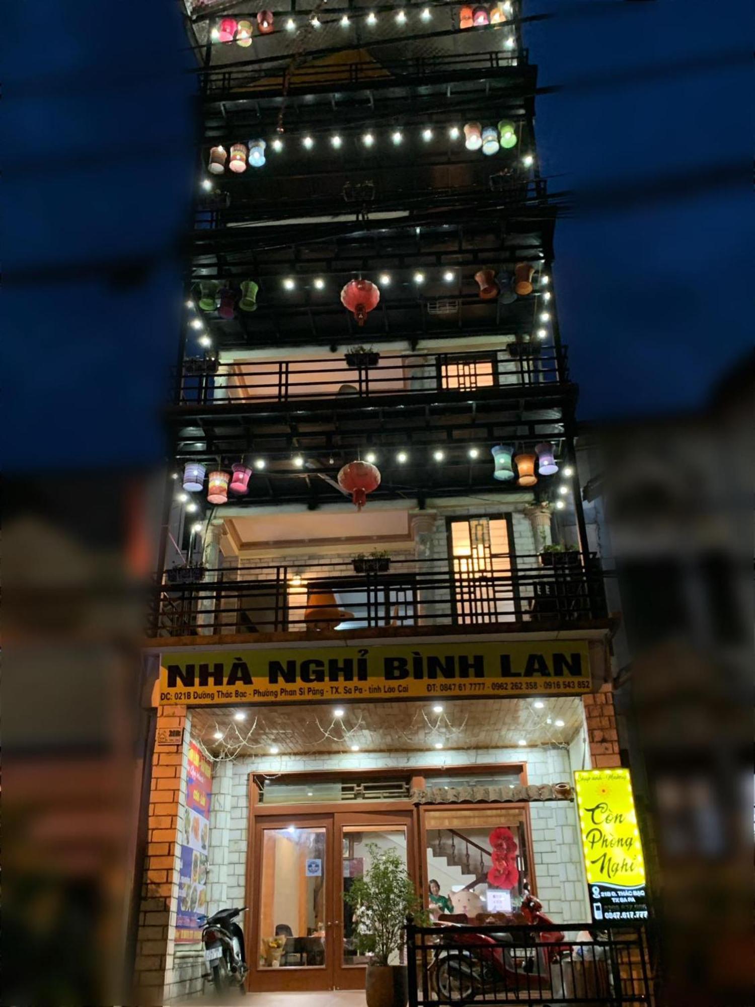 Binh Lan Hotel Sa Pa Exterior photo